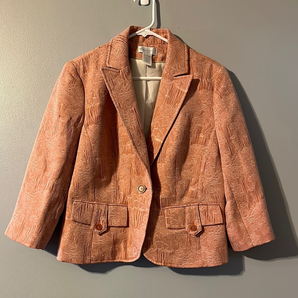 Worthington Textured Blazer Size 14